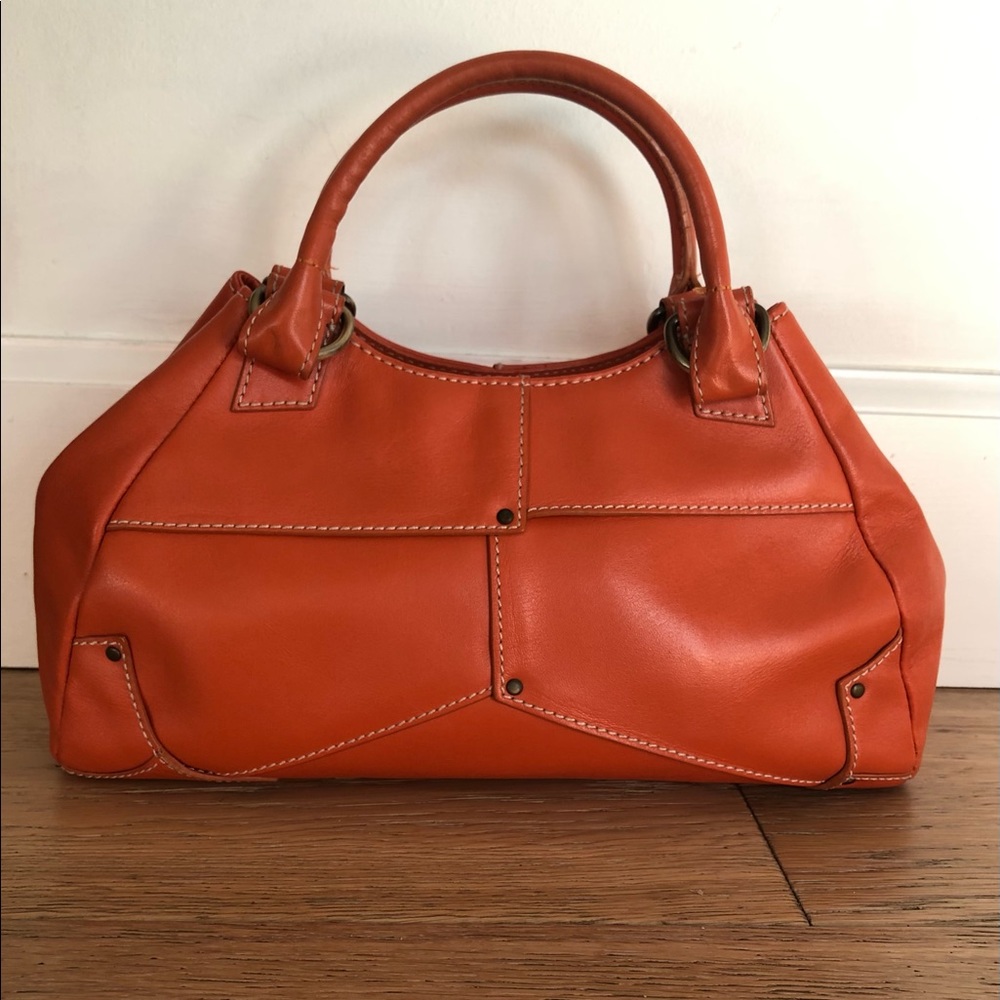 Donald J. Pliner - Purse/Handbag, Beautiful Orange Color, Excellent Condition